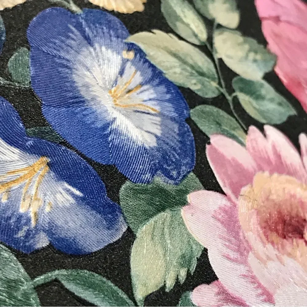 Wall-Tex Multi Color Flower Trim Ready Pasted Vinyl Border Wallpaper 1 Roll